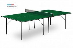 Теннисный стол для помещений "Start line Hobby Light Indoor" (273 х 152,5 х 76 см) без сетки, без колес, зеленый