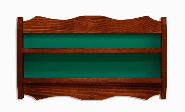 Полка для шаров навесная (орех пекан, 60 х 34 х 9 см)