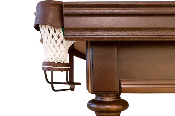 Бильярдный стол для русской пирамиды "Синьор" (9 футов, сосна, борт ясень, 25мм камень)