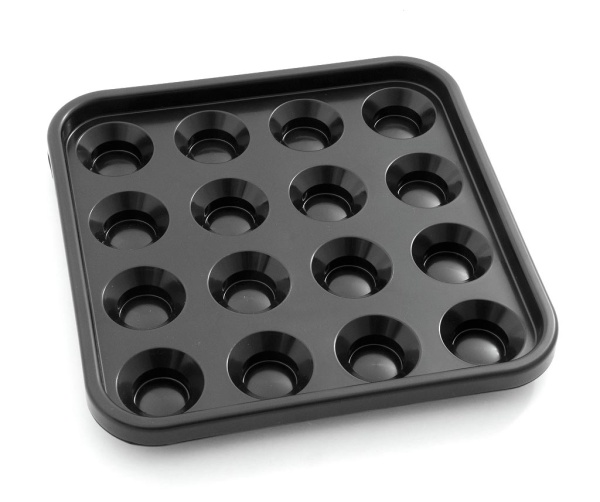 Лоток под шары 68 мм (черная) пирамида