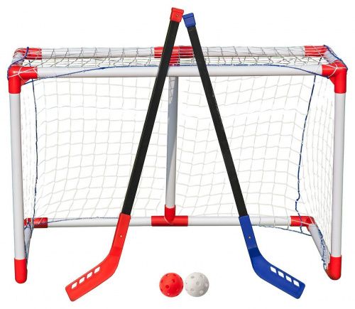 Комплект для игры в хоккей с мячом, флорбол  «Junior Hockey»