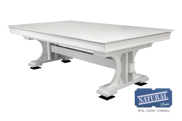 Бильярдный стол для русской пирамиды обеденный "Маэстро" (7 футов, ясень)